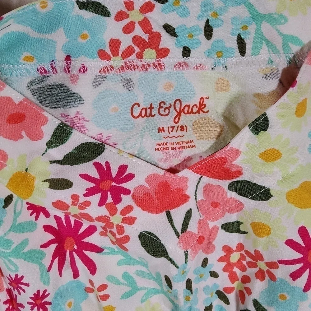 Cat & Jack Girls Pool, Beach, Swimsuit Cover Up Size M